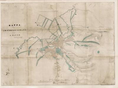 Mappa da Cidade Imperial Cidade de São Paulo